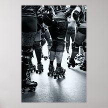 roller derby posters