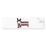 Roller Derby - Razzle Dazzle bumper stickers