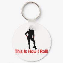 Roller Derby Roll keychains by goldnsun Roller Derby Roll keychains