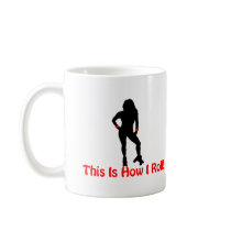 Roller Derby Roll Coffee Mugs