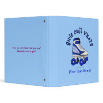 Roller Derby Skate - Blue binders