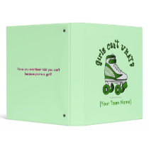 Roller Derby Skate - Green binders