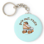 Roller Derby Skate - Orange Key Chains