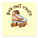 Roller Derby Skate - Orange Posters