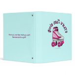 Roller Derby Skate - Pink binders