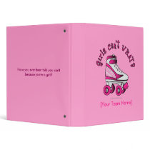 Roller Derby Skate - Pink binders