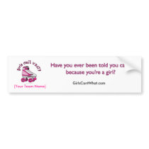 Roller Derby Skate - Pink bumper stickers