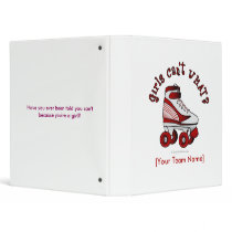 Roller Derby Skate - Red binders