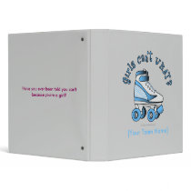 Roller Derby Skate - Sky Blue binders