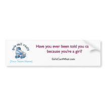 Roller Derby Skate - Sky Blue bumper stickers