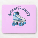 Roller Derby Skate - Sky Blue Mousepad