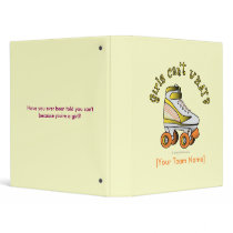 Roller Derby Skate - Yellow binders