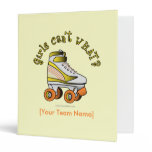 Roller Derby Skate - Yellow Binders