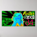 Roller Disco Poster posters