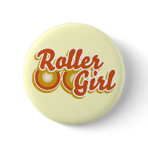 Roller Girl in the Derby Pins