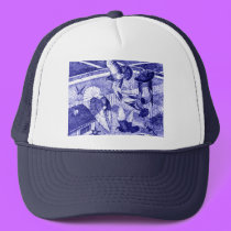 Roller Pigeons: Flying Rollers hats by diane_jacky Roller Pigeons: Flying Rollers hats