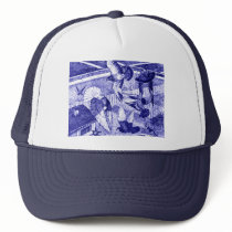 Roller Pigeons:  Flying Rollers hats