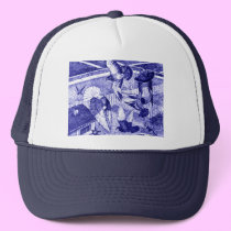 Roller Pigeons:  Flying Rollers hats