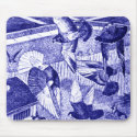 Roller Pigeons:  Flying Rollers mousepads