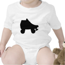 roller skate baby bodysuit