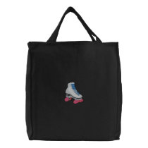 Roller Skate embroidered bags by ZazzleEmbroidery Roller Skate embroidered bags