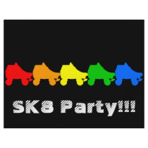 roller skate rainbow flyers by chromatosis roller skate rainbow flyers