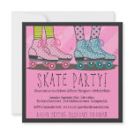 Roller Skating Birthday Party Invitation