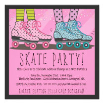 Roller Skating Birthday Party Invitation invitations