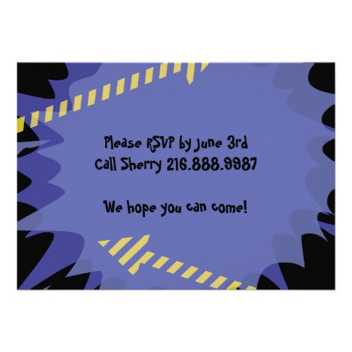 Roller Skating Invitation Happy Birthday Party
