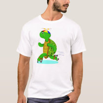 Roller SkatingTurtle t-shirts
