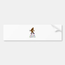 Roller Squatch Bumper Sticker