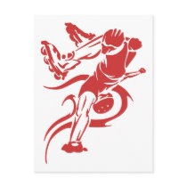 Rollerblader Post Card
