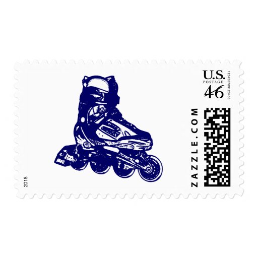 Rollerblades Postage Stamps