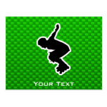 Rollerblading cop post card