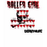 ROLLERGIRL, DERBY4LIFE t-shirts