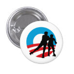 Rollergirls 4 OBAMA 1-1/4" button
