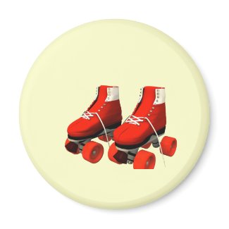 Rollerskates magnet