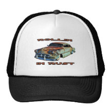 Rollin In Rust Chopped Chevy Mesh Hats