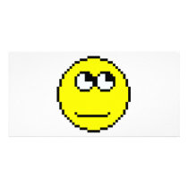 Rolling Eyes Emoticon Picture Card