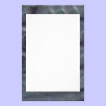 Rolling Gray Border Stationery stationery