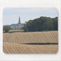 Rolling hills of Gloucestershire mousepads