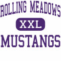 Rolling Meadows - Mustangs - Rolling Meadows t-shirts