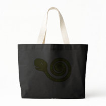Rolling Snake Doodle Art Bag bags