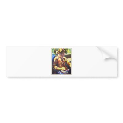 Rolling Stone Bumper Stickers by kateconnollystudio