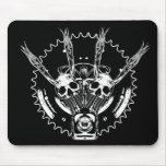 ROLLINGBONEZIII BlackW BW Mousepad