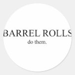 Rollo de barril 5 pegatinas  