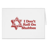 Rollo Shabbos del judaísmo Felicitación