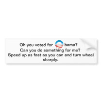 Rollover! Bumper Stickers