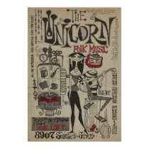 Rolly Crump Beatnik Poster posters