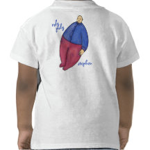 Roly Poly Balloon Man Shirt back